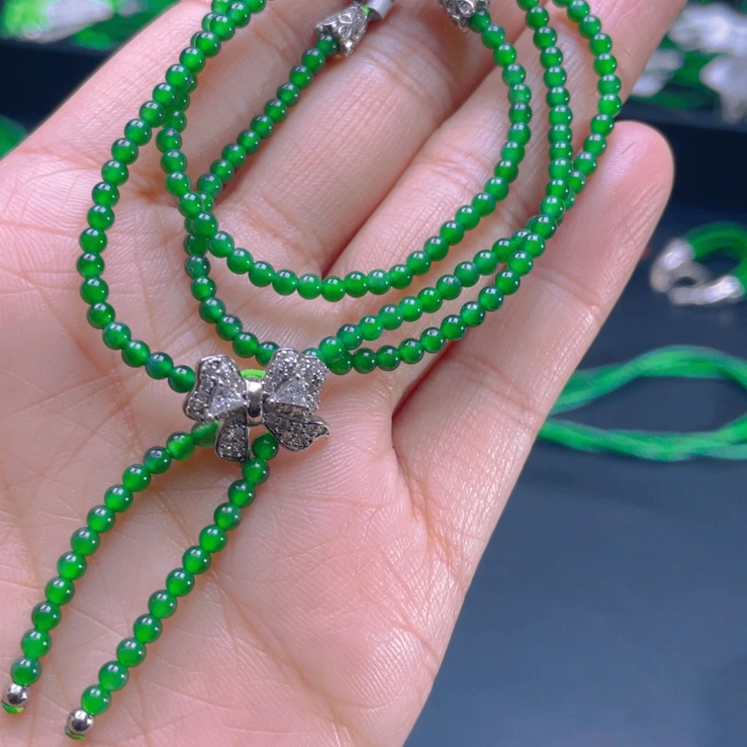 翡翠项链未镶嵌，1