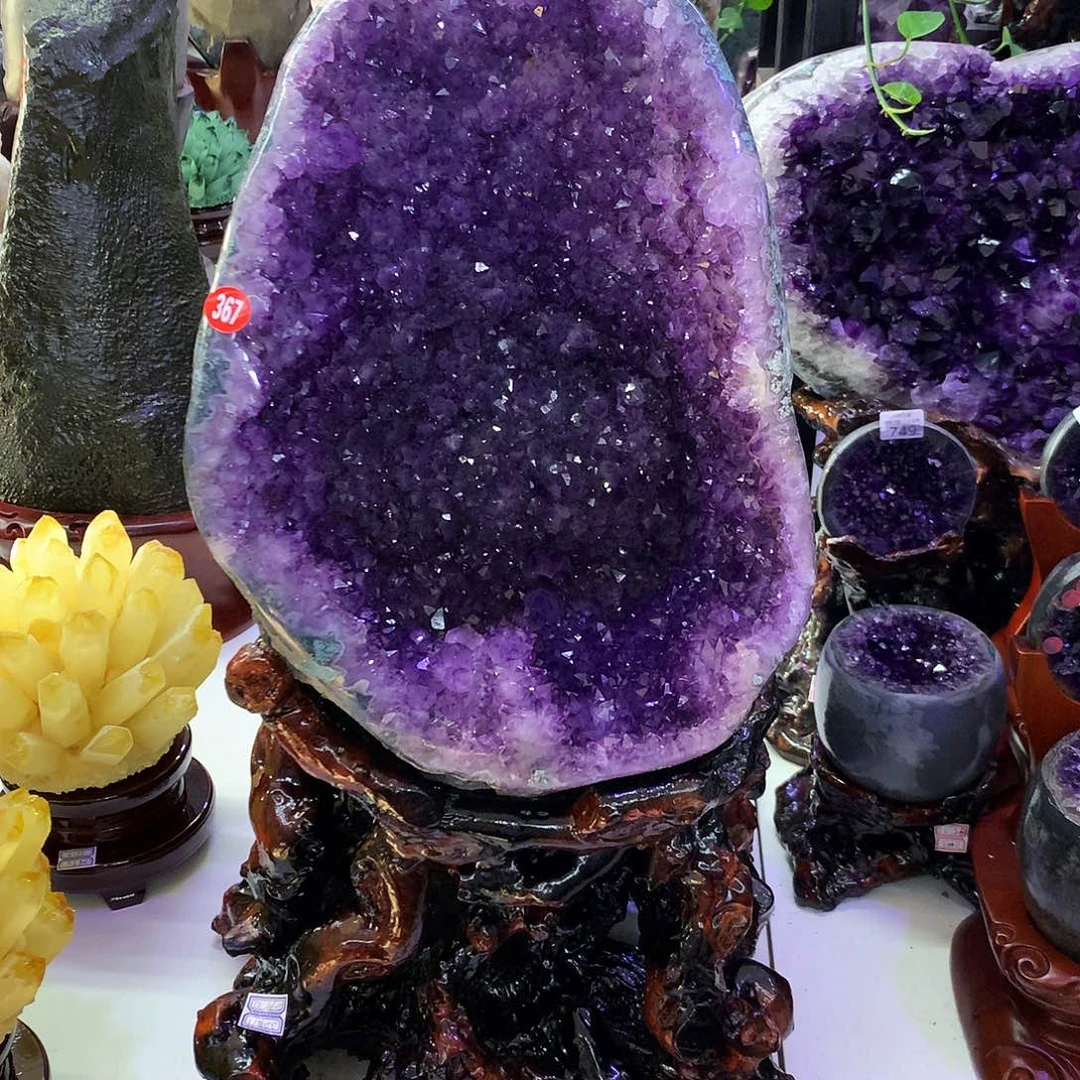 大型摆件（非配饰）未镶嵌水晶芳