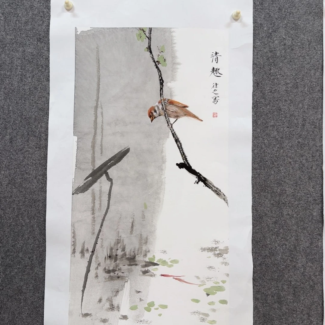 国画zz于艳红老师手绘作品