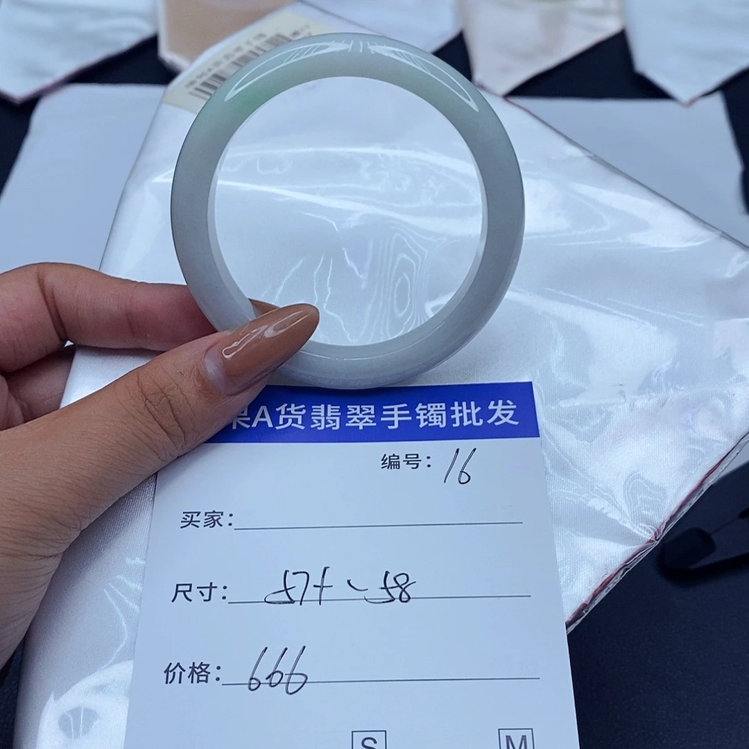 翡翠未镶嵌手镯百元手镯默认瑕疵