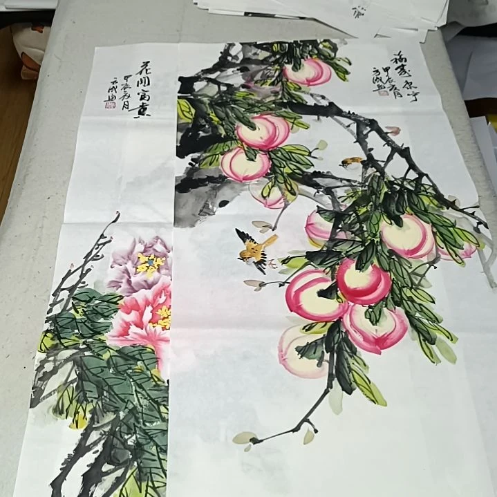 国画张*孝国画花鸟花鸟国画