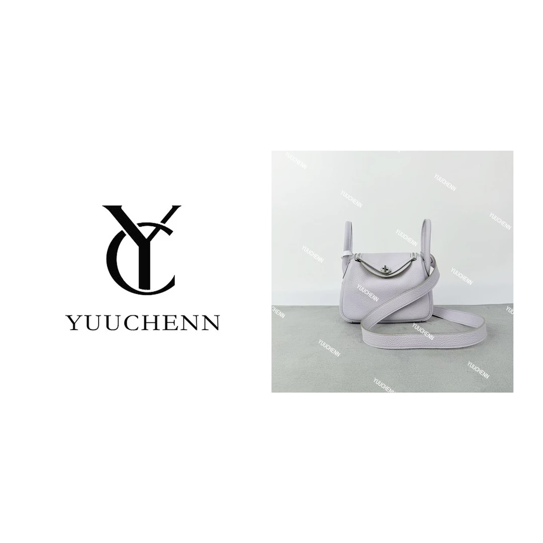 YUUCHENN【手工定制】19cm原创设计高定真皮包 HH6156