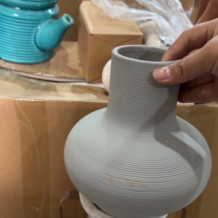 摆件高17口6公分微瑕捡漏划痕