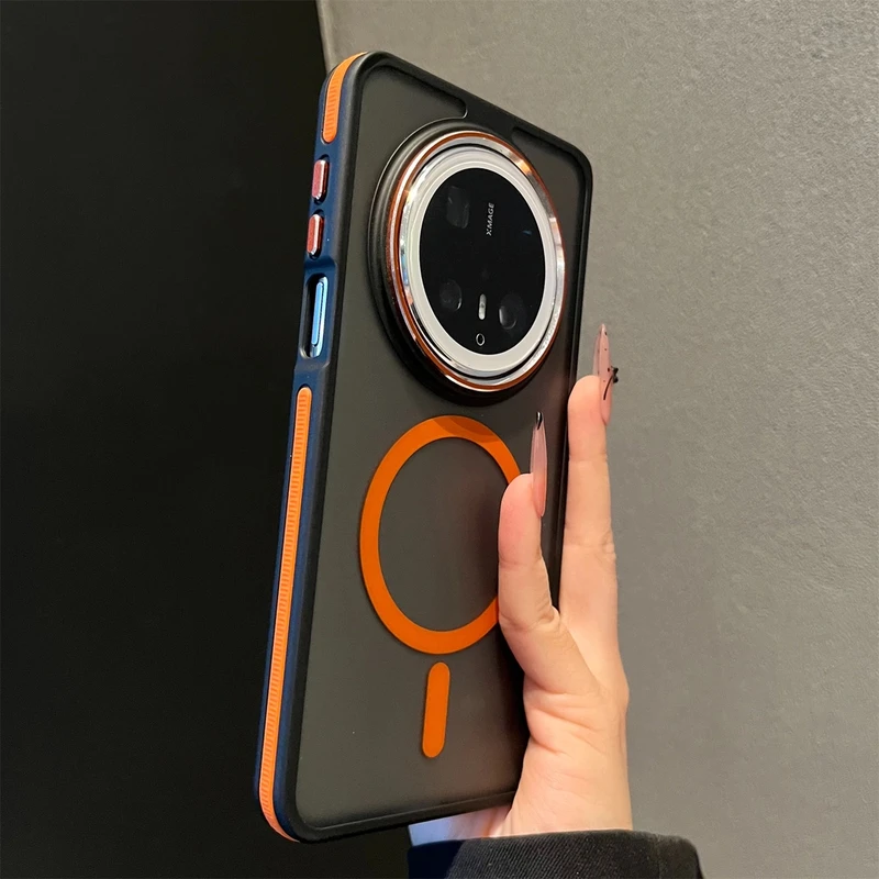 高档肤感磨砂适用华为mate70pro优享版手机壳全包防摔硬壳mate60p