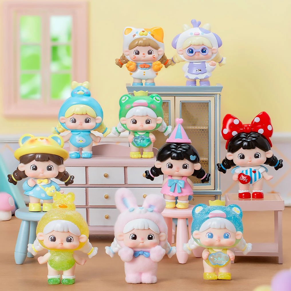 【拆盒】糖糖10颗糖系列mini可爱正版潮玩盲盒