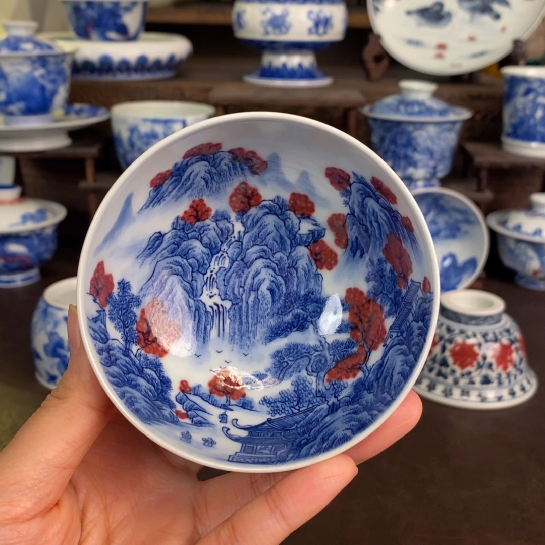 景德镇陶瓷手工手绘