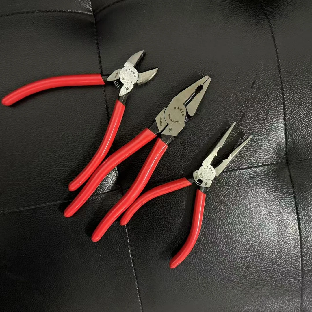 RABOM鹰动力老虎钳尖嘴钳斜口钳