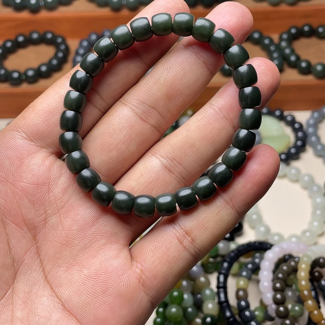 未镶嵌手串和田玉