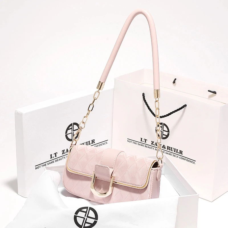 2025新款爆款轻奢腋下包包女高级感生日礼物休闲气质小方包斜挎包