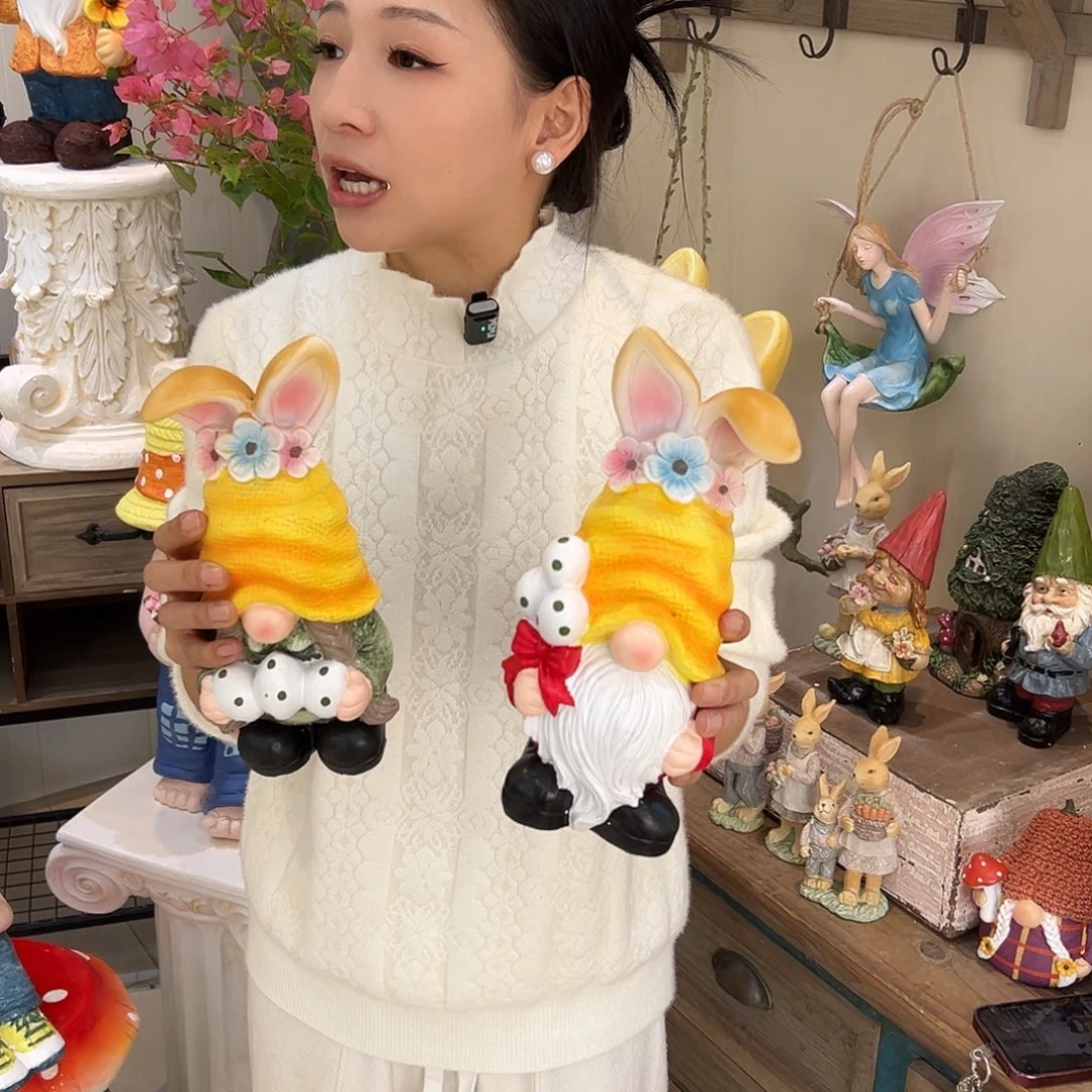 花园摆件红红火火