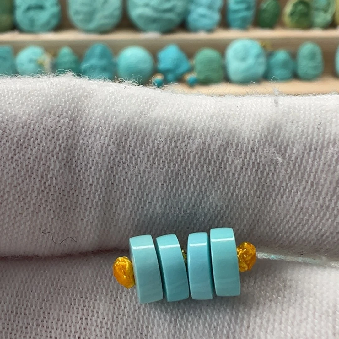 未镶嵌绿松石隔片6mm