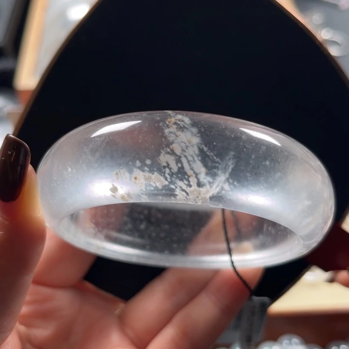 石英质玉未镶嵌手镯57-58