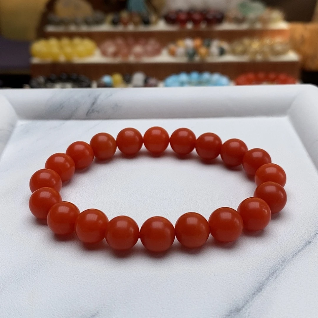 未镶嵌手链南红玛瑙