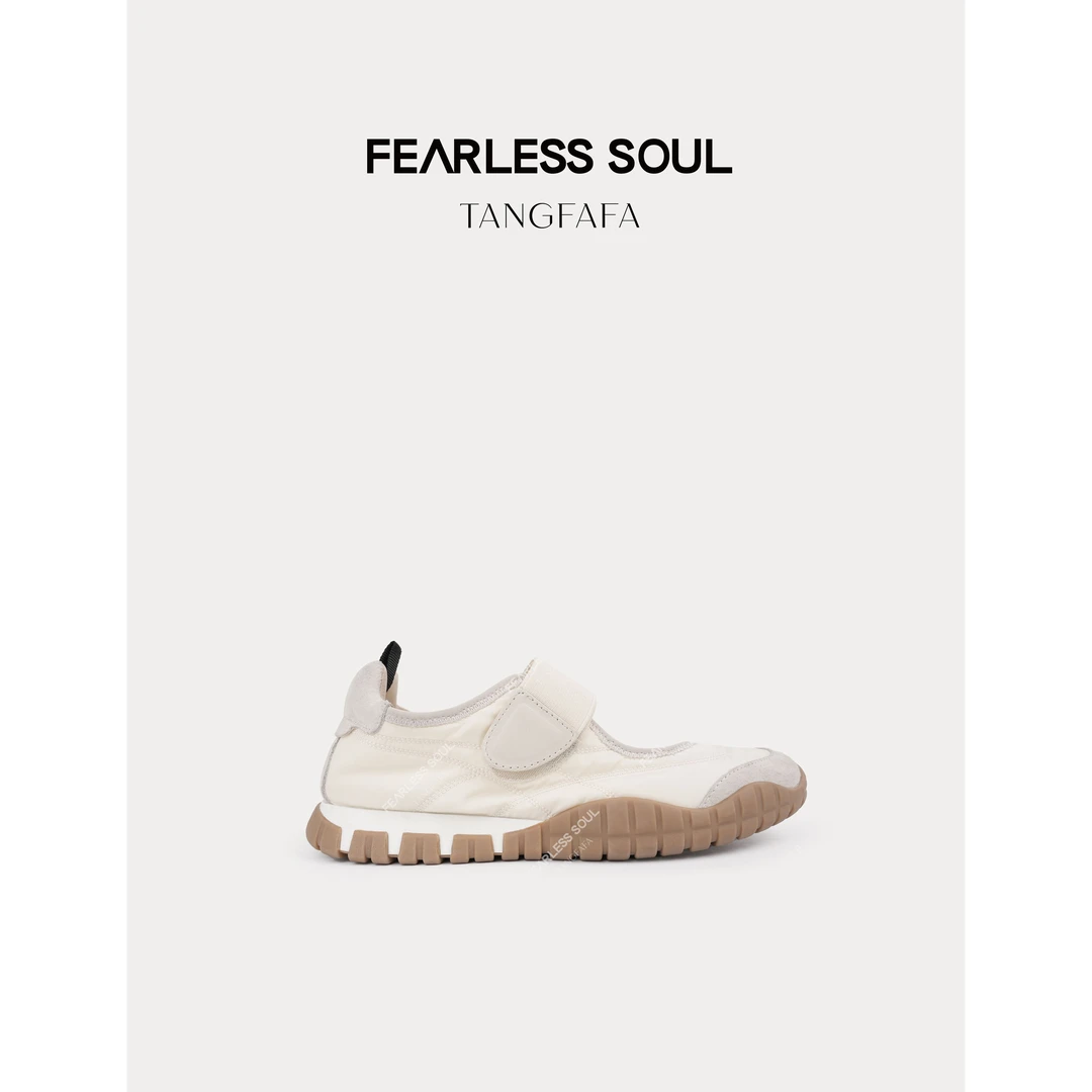 TFF X FS 镂空脚背浅口魔术贴芭蕾平底鞋 825FU097 &