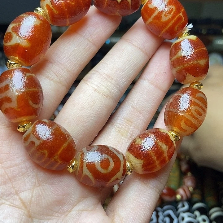 玛瑙/玉髓未镶嵌手链1