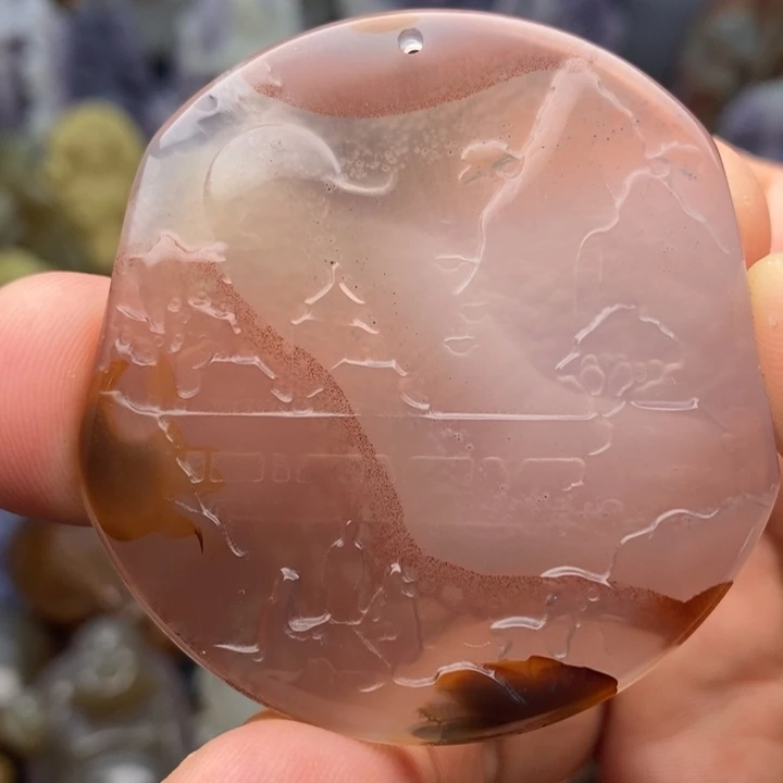 未镶嵌吊坠玛瑙/玉髓