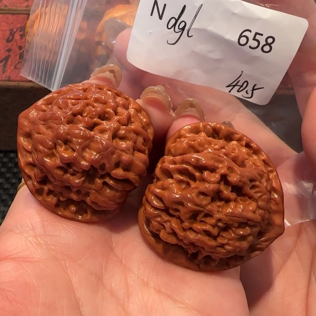 桃核吊坠官帽40精品