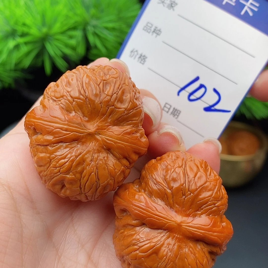 文玩核桃把件42元宝102
