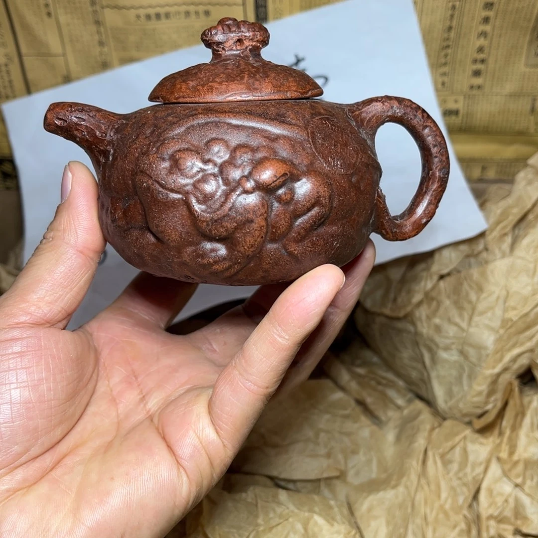 紫砂茶壶宜兴原矿紫砂壶