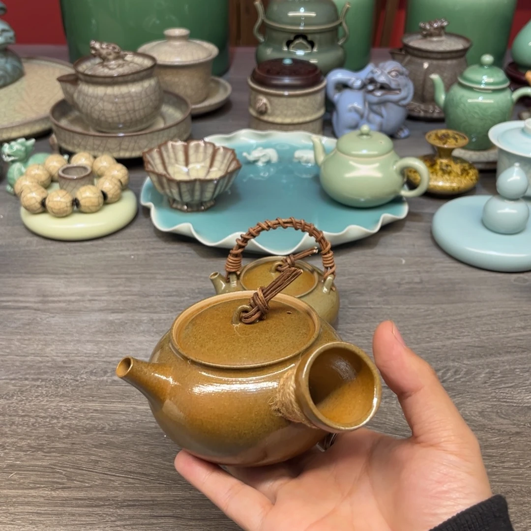 草木灰手工壶浮力特价