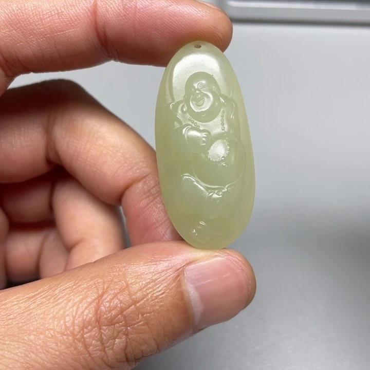 和田玉吊坠(不含链)未镶嵌真****！