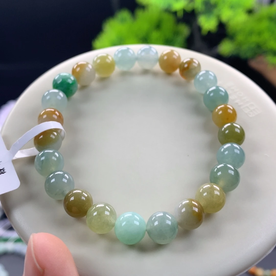 翡翠未镶嵌手链卡8
