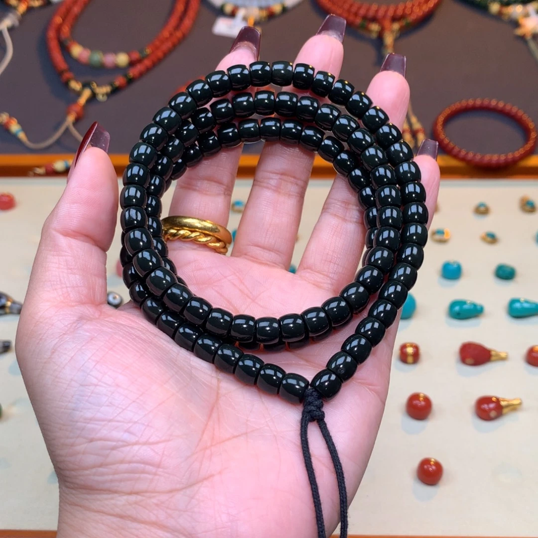 和田玉（青玉）未镶嵌颈饰