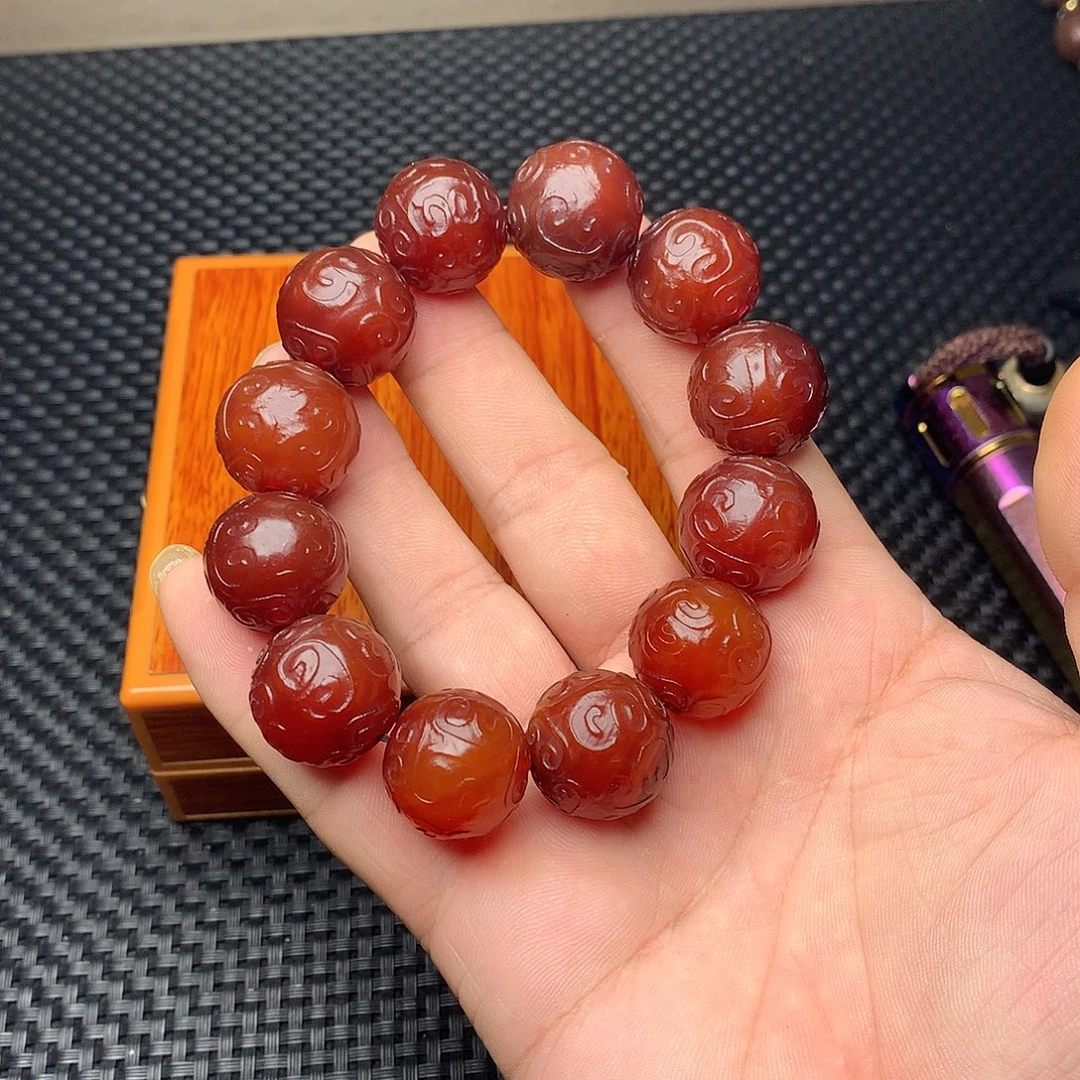 玛瑙/玉髓未镶嵌手链