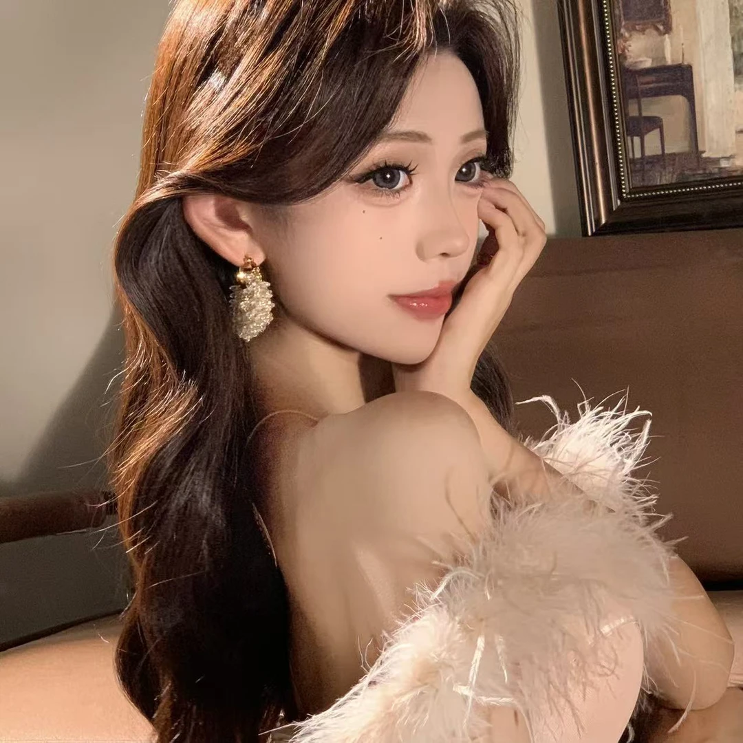 FULL GIRLISH耳环00820新款轻奢气质耳钉耳饰