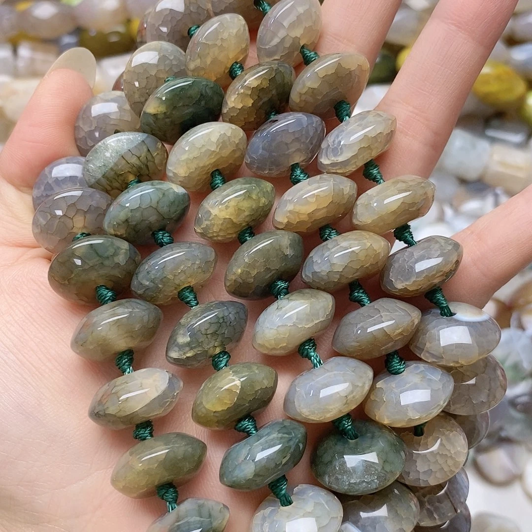 玛瑙/玉髓未镶嵌珠宝半成品卡十七玛瑙一条