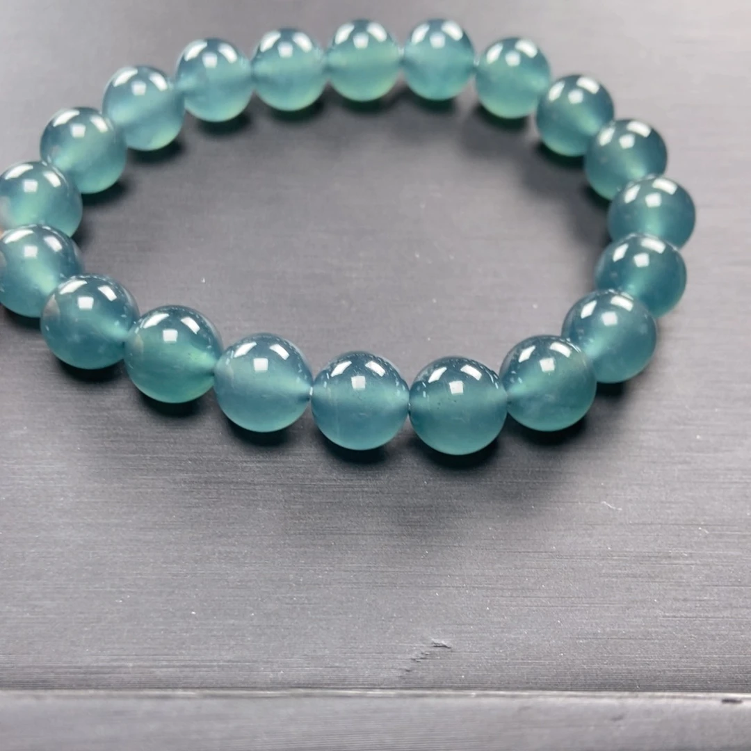 翡翠手串未镶嵌张*腾多样性发货其一卡10