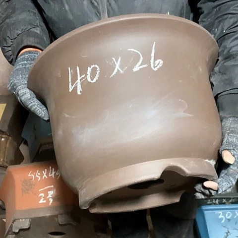 紫砂花盆手工制作