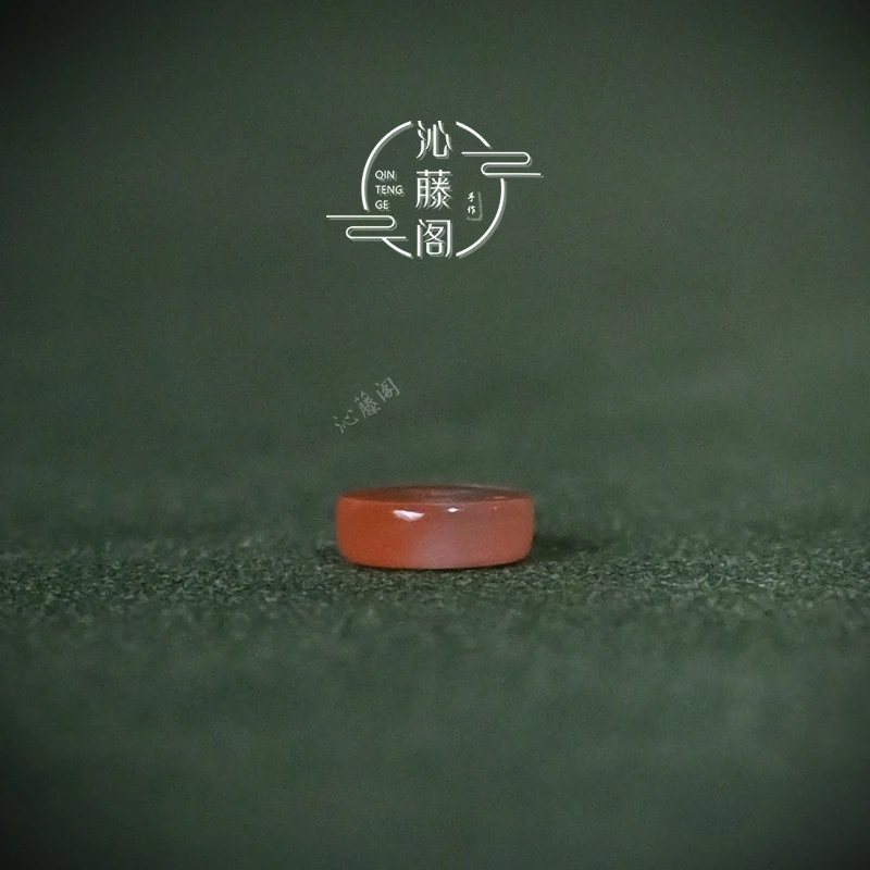 5MM南红隔片单珠文玩椰蒂猴头手串手持配珠手链配饰垫片隔珠散珠