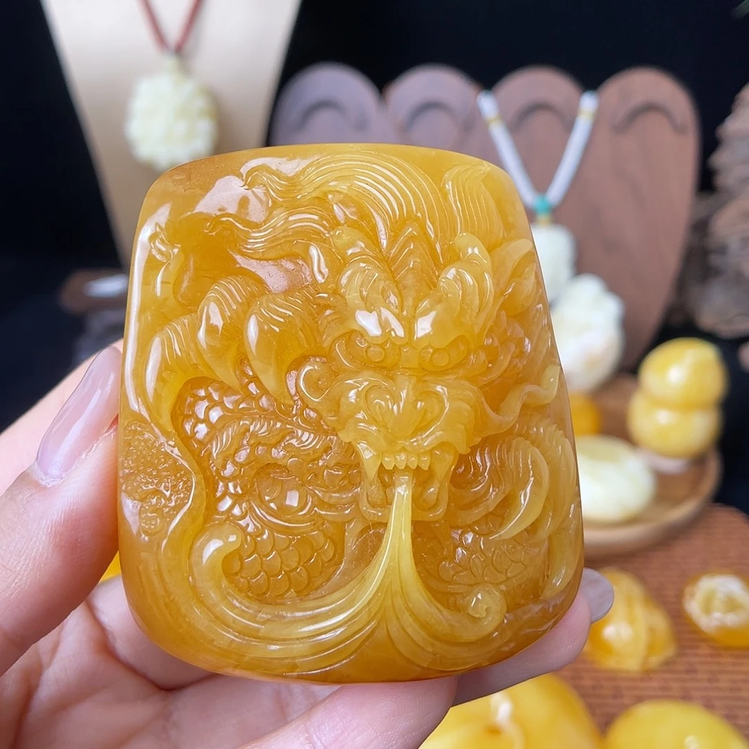 琥珀未镶嵌珠宝奇石