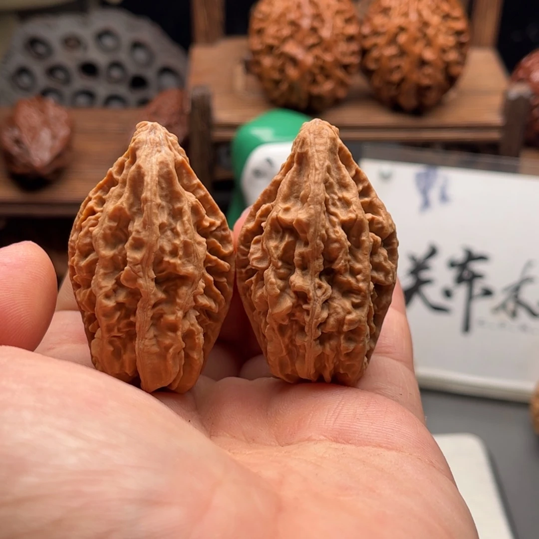 文玩核桃把件关东木子家楸大胖21