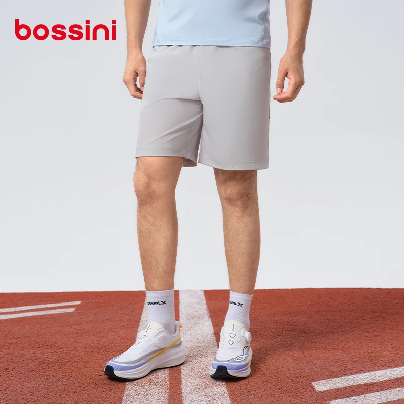 bossini/堡狮龙男款弹力拉链短裤252661006