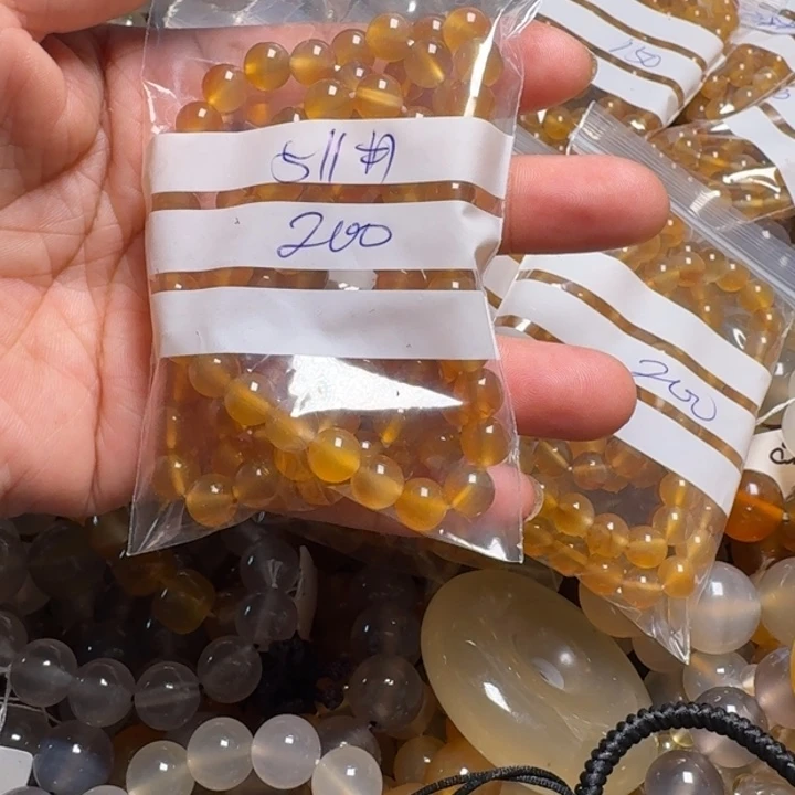 玛瑙/玉髓颈饰未镶嵌醉*岩511