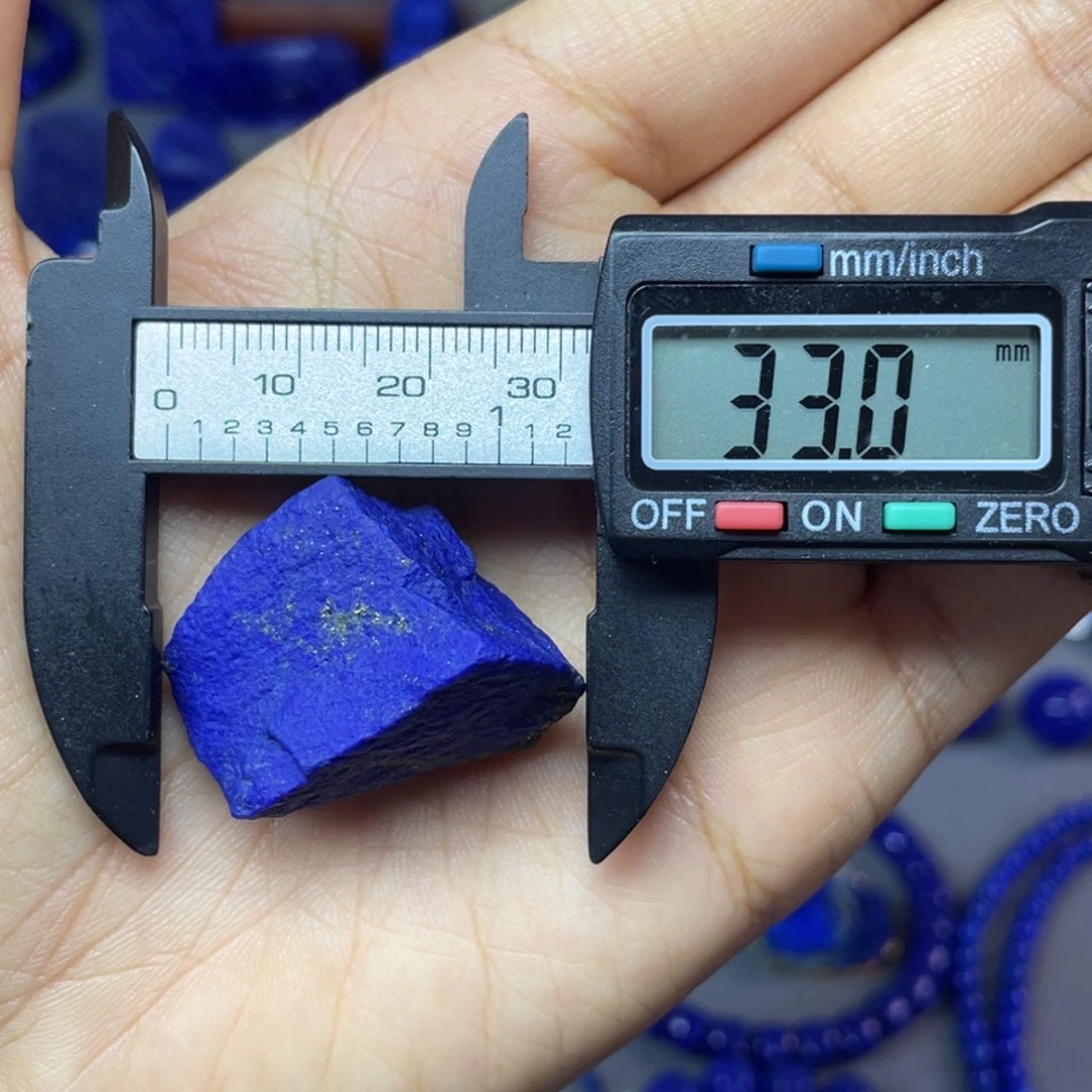 青金石未镶嵌哑光原石