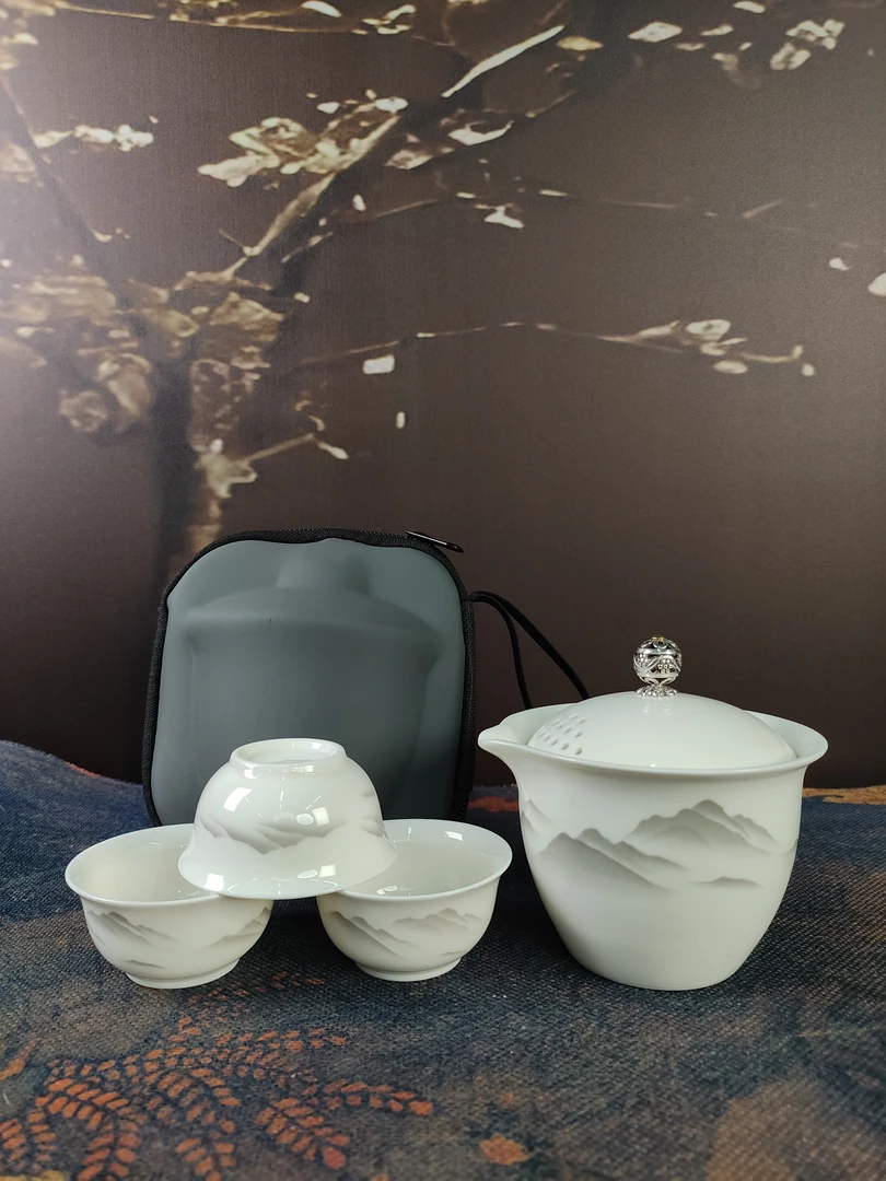 G1131-水墨大山一壶三杯旅行套组KY