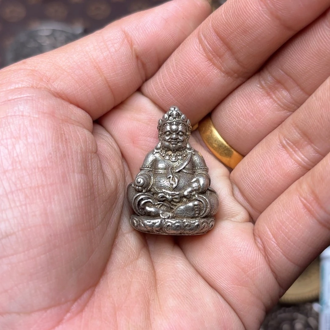 铜星月菩提吊坠项链