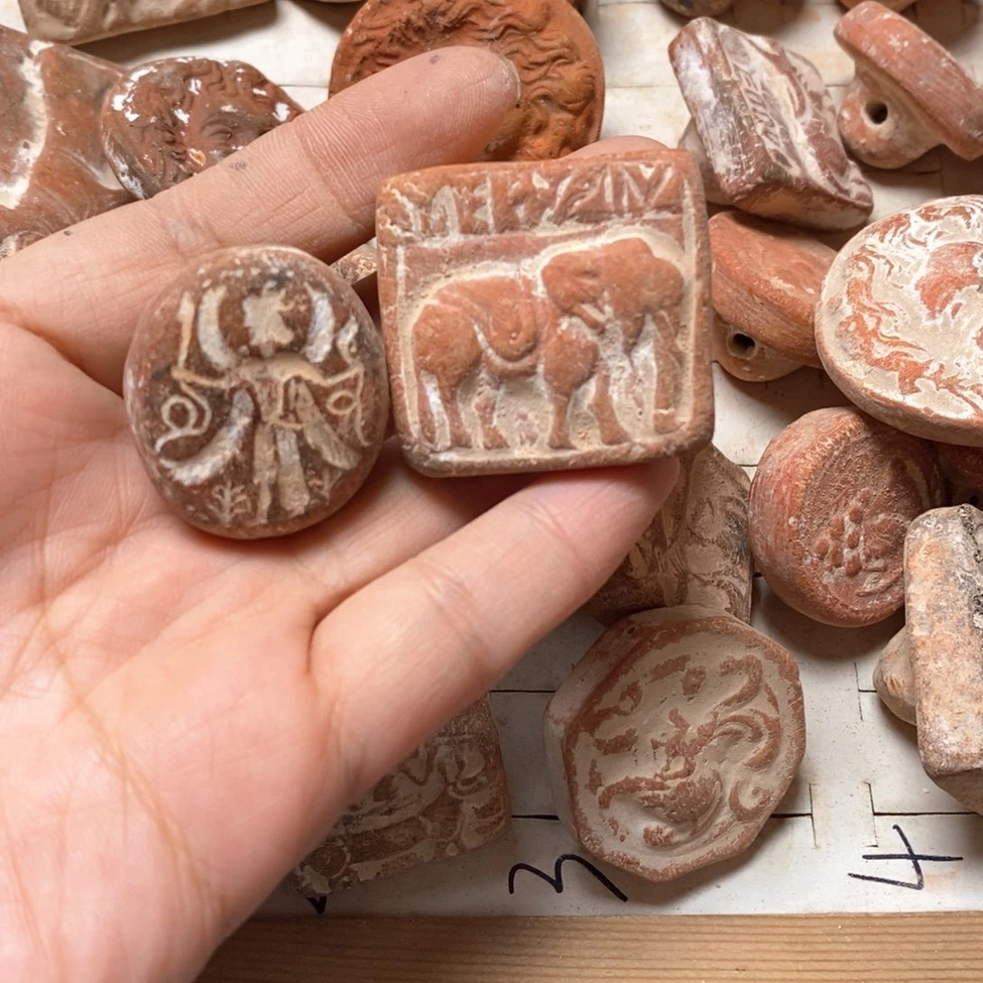 琉璃颈饰印度尼西亚配件两个苏打拍