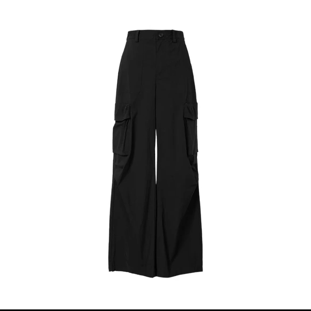 休闲裤-B1355B530112黑色百搭工装风