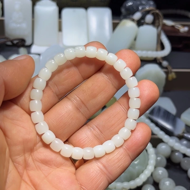 和田玉手链未镶嵌