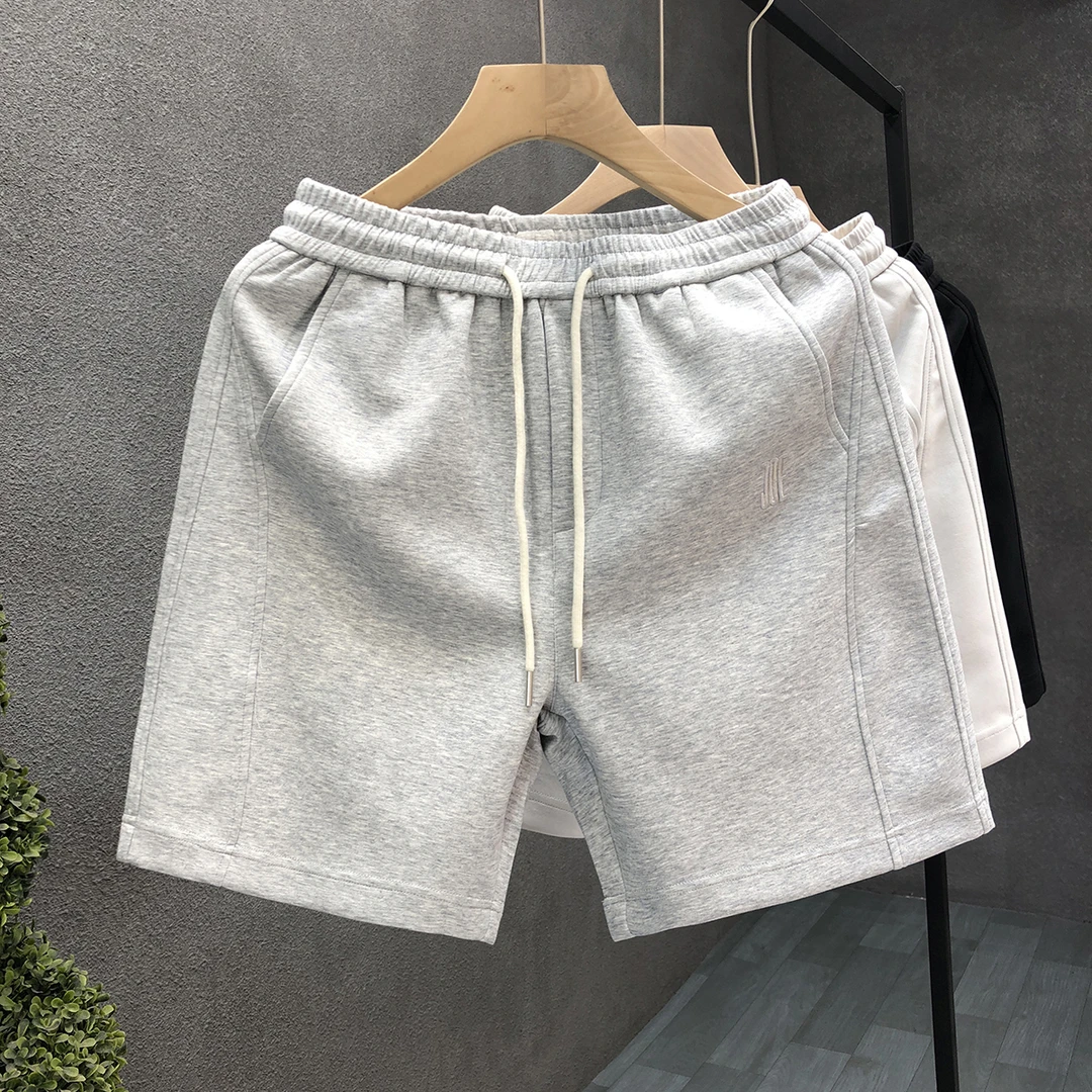 梦泡官方简约百搭休闲短裤男高街运动五分裤夏季新款男士宽松裤子