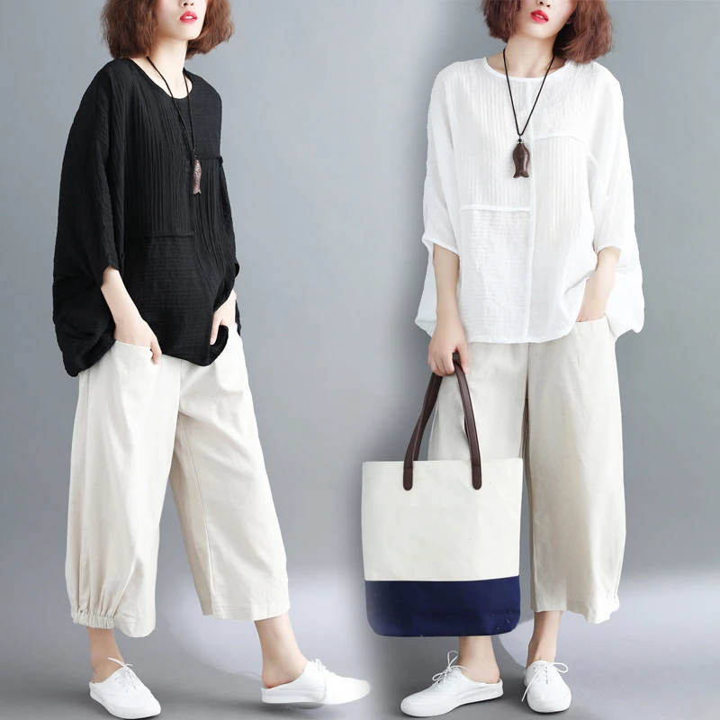 大码女装200斤套装夏季2025新款时尚胖妹妹阔腿裤宽松上衣两件套