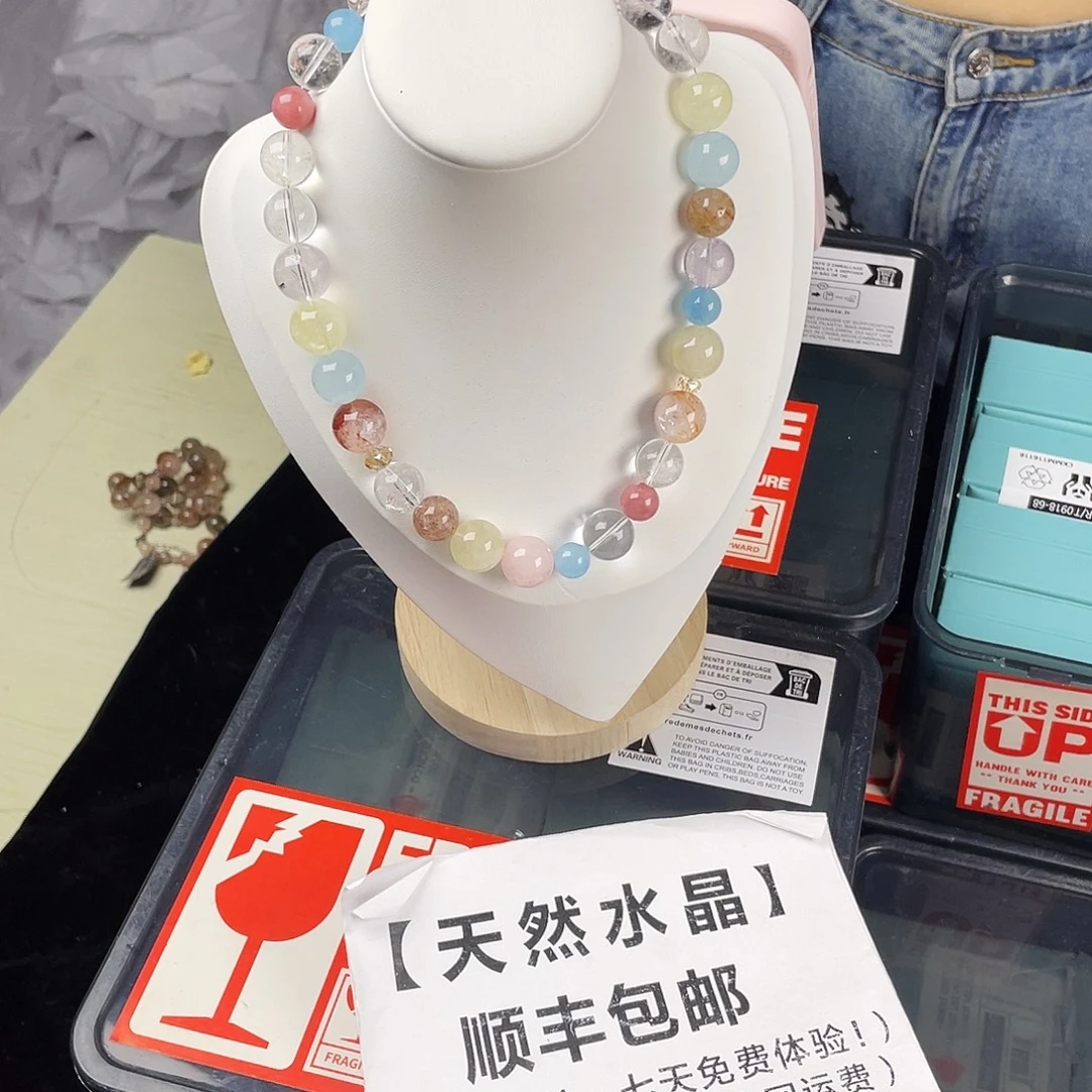 手链水晶银S925镶嵌