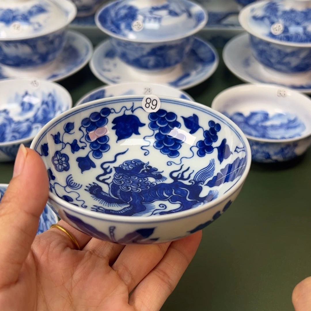 木木景德镇纯手工纯手绘茶具89