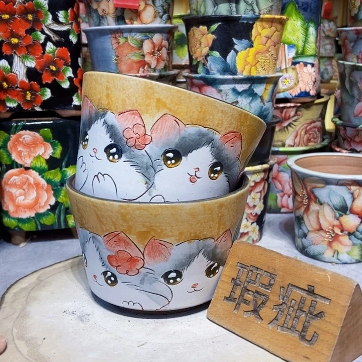 景德镇艺术手绘作品