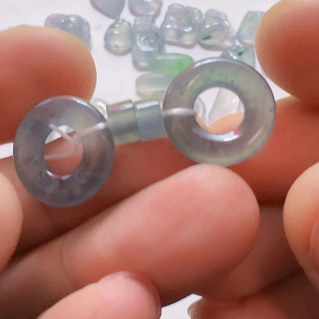 定制翡翠未镶嵌圈圈