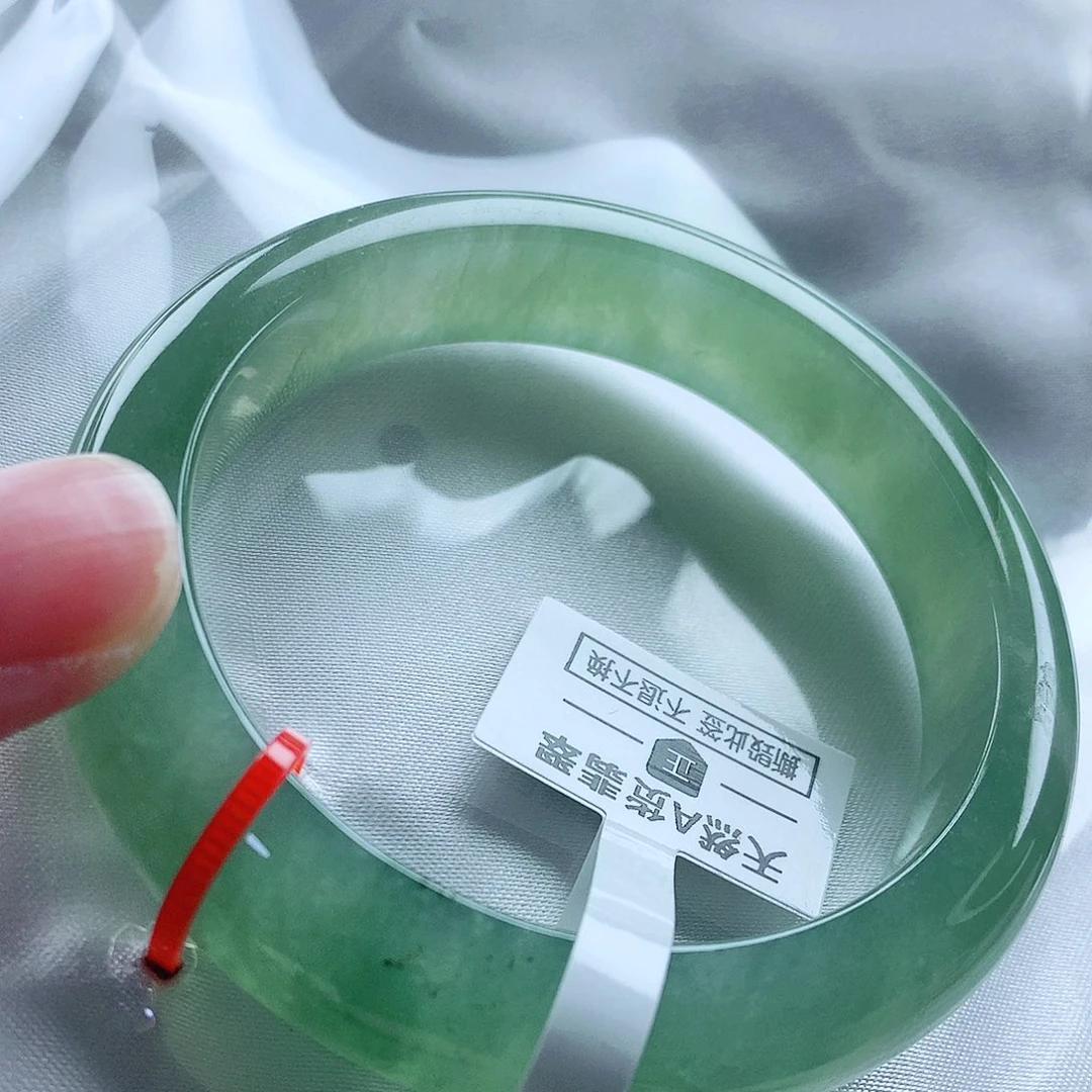 未镶嵌手镯翡翠53圈
